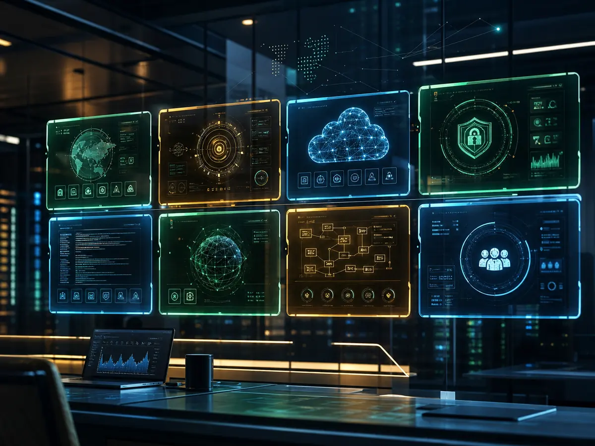 Cybersecurity dashboards for ethical hacking services